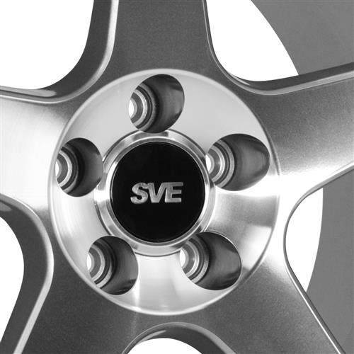 1994-04 Mustang SVE 03 Cobra Wheel & Nitto Tire Kit - 17x9/10.5  - Machined
