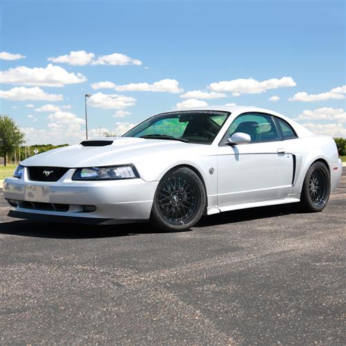 SVE Mustang Series 1 Wheel & Tire Kit - 18x9/10 - Gloss Black - NT555 ...