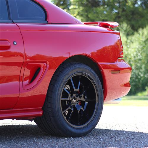 1994-04 Mustang SVE FR500 Wheel & M/T Tire Kit - 17x9/10.5 - Gloss Black