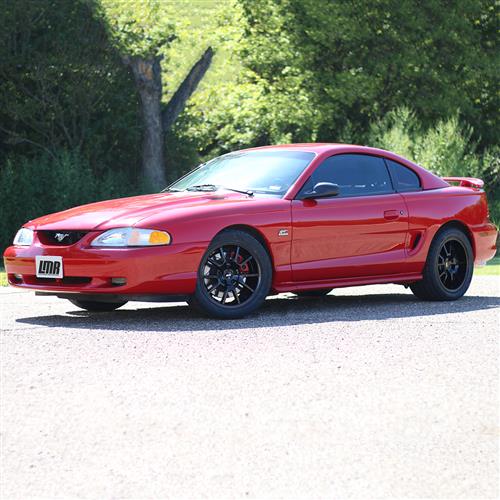 1994-04 Mustang SVE FR500 Wheel & Nitto Tire Kit  - 17x9/10.5 - Gloss Black