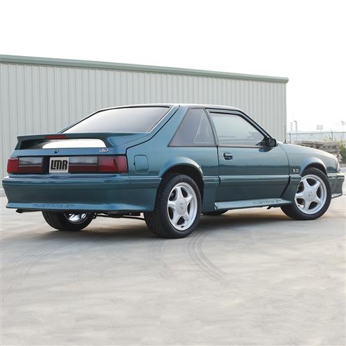 1979-93 Mustang 4 Lug Pony Wheel & Sumitomo Tire Kit - 17x8/9 - Silver