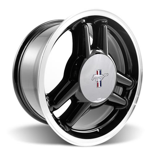 1979-1993 Mustang SVE 4 Lug 93 Cobra R Style Wheel & Sumitomo Tire Kit - 17x8 - Black