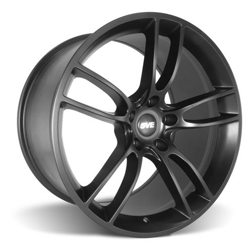 SVE Mustang GT7 Wheel & Tire Kit 19x10/11 Satin Black NT555 G2