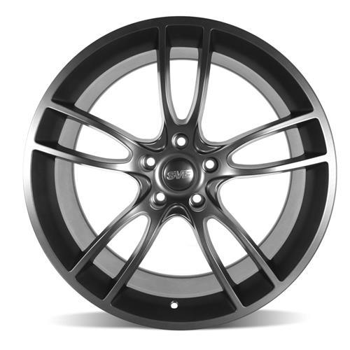 SVE Mustang GT7 Wheel & Tire Kit 19x10/11 Satin Black NT555 G2