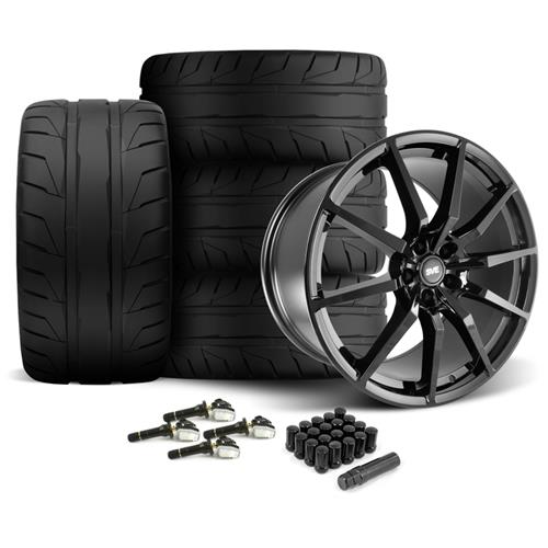 2015-21 Mustang SVE S350 Wheel & Tire Kit - 20x10 - Gloss Black Nitto NT05