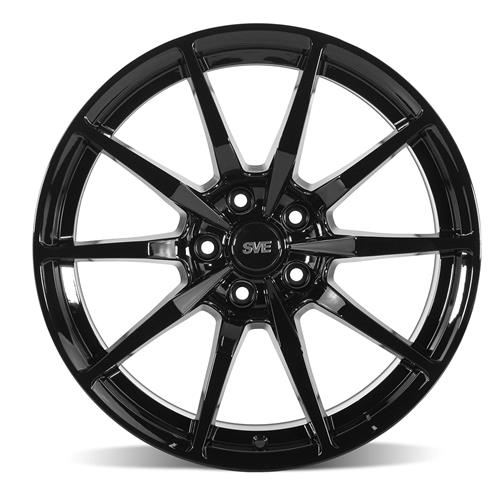 1994-04 Mustang SVE S350 Wheel & Sumitomo Tire Kit  - 18x9/10 - Gloss Black