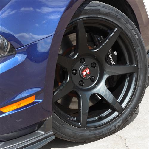 2005-14 Mustang SVE R350 Wheel & Nitto Tire Kit - 19x10 - Gloss Black