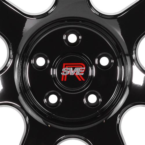 2005-14 Mustang SVE R350 Wheel & Nitto Tire Kit - 19x10 - Gloss Black