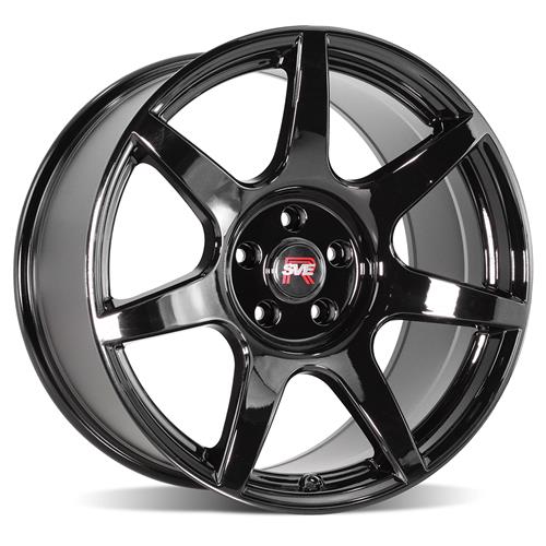 2005-14 Mustang SVE R350 Wheel & Nitto Tire Kit - 19x10 - Gloss Black