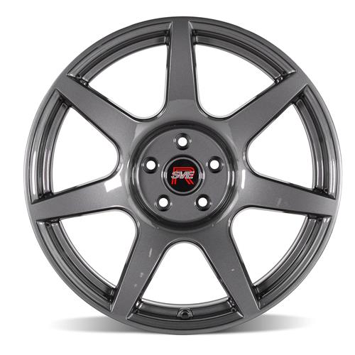 2015-23 Mustang SVE R350 Wheel & Nitto Tire Kit  - 19x10 - Liquid Graphite
