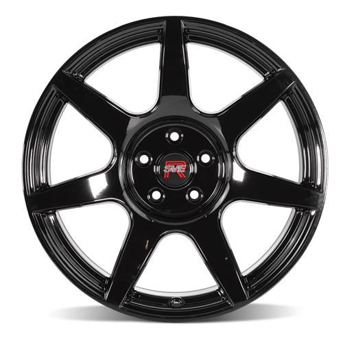 2015-23 Mustang SVE R350 Wheel & Nitto Tire Kit - 19x10/11 - Gloss Black