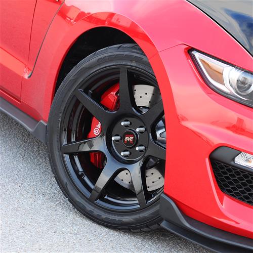 SVE Mustang R350 Wheel & Tire Kit 19x10/11 Gloss Black GT350/R