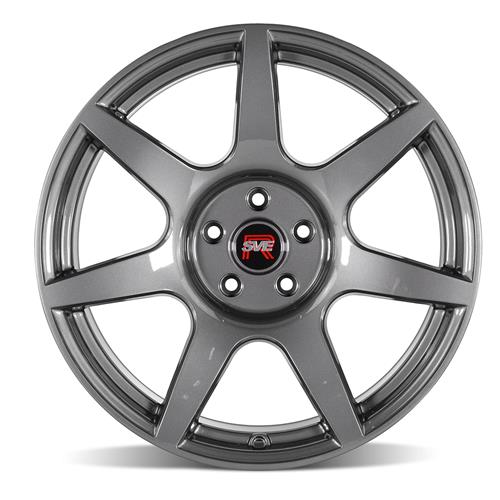 2015-23 Mustang SVE R350 Wheel & Nitto Tire Kit - 19x10/11 - Liquid Graphite