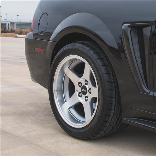 1994-04 Mustang SVE 03 Cobra Wheel & Nitto Tire Kit - 17x9/10.5 - Machined - Deep Dish