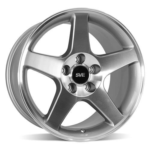 1994-04 Mustang SVE 03 Cobra Wheel & Nitto Tire Kit - 17x9/10.5 - Machined - Deep Dish