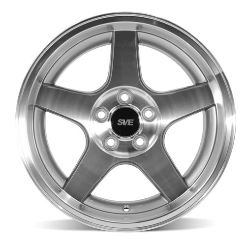 1994-04 Mustang SVE 03 Cobra Wheel & Nitto Drag Tire Kit - 17x9/10.5  - Machined - Deep Dish