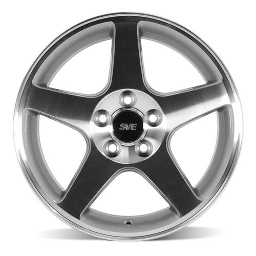 1994-04 Mustang SVE 03 Cobra Wheel & Nitto Drag Tire Kit - 17x9/10.5  - Machined - Deep Dish