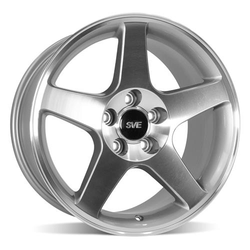 1994-04 Mustang SVE 03 Cobra Wheel & Nitto Tire Kit - 17x9 - Machined