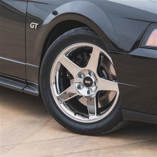 1994-04 Mustang SVE 03 Cobra Wheel & Sumitomo Tire Kit - 17x9 - Chrome