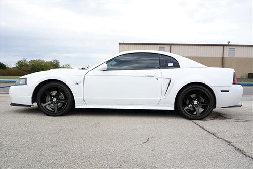 1994-04 Mustang SVE Saleen Style Wheel & Tire Kit - 18x9  - Black - NT555 G2 Tires